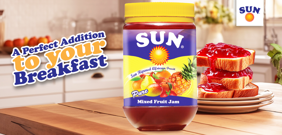 Sun Jam Label Elevate Your Breakfast with SUN Mixed Fruit Jam
